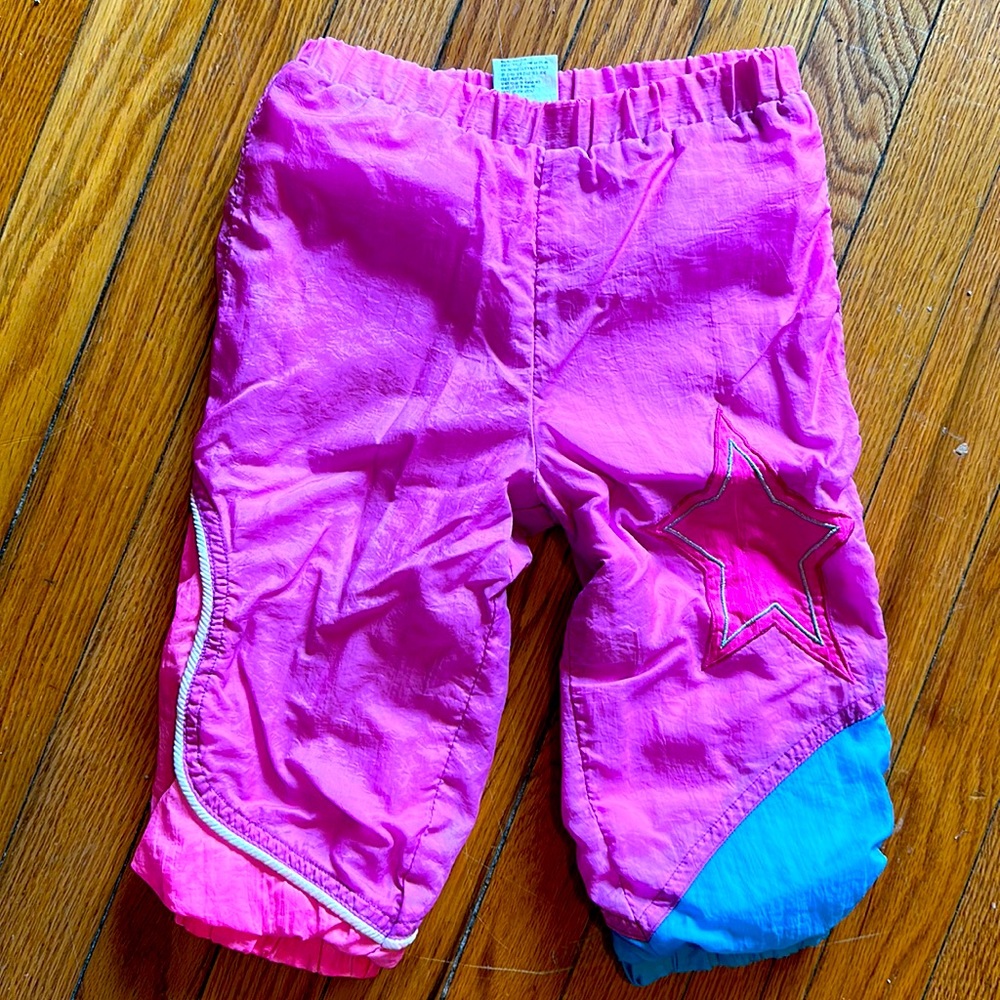 Vintage wind breaker pants 24 month